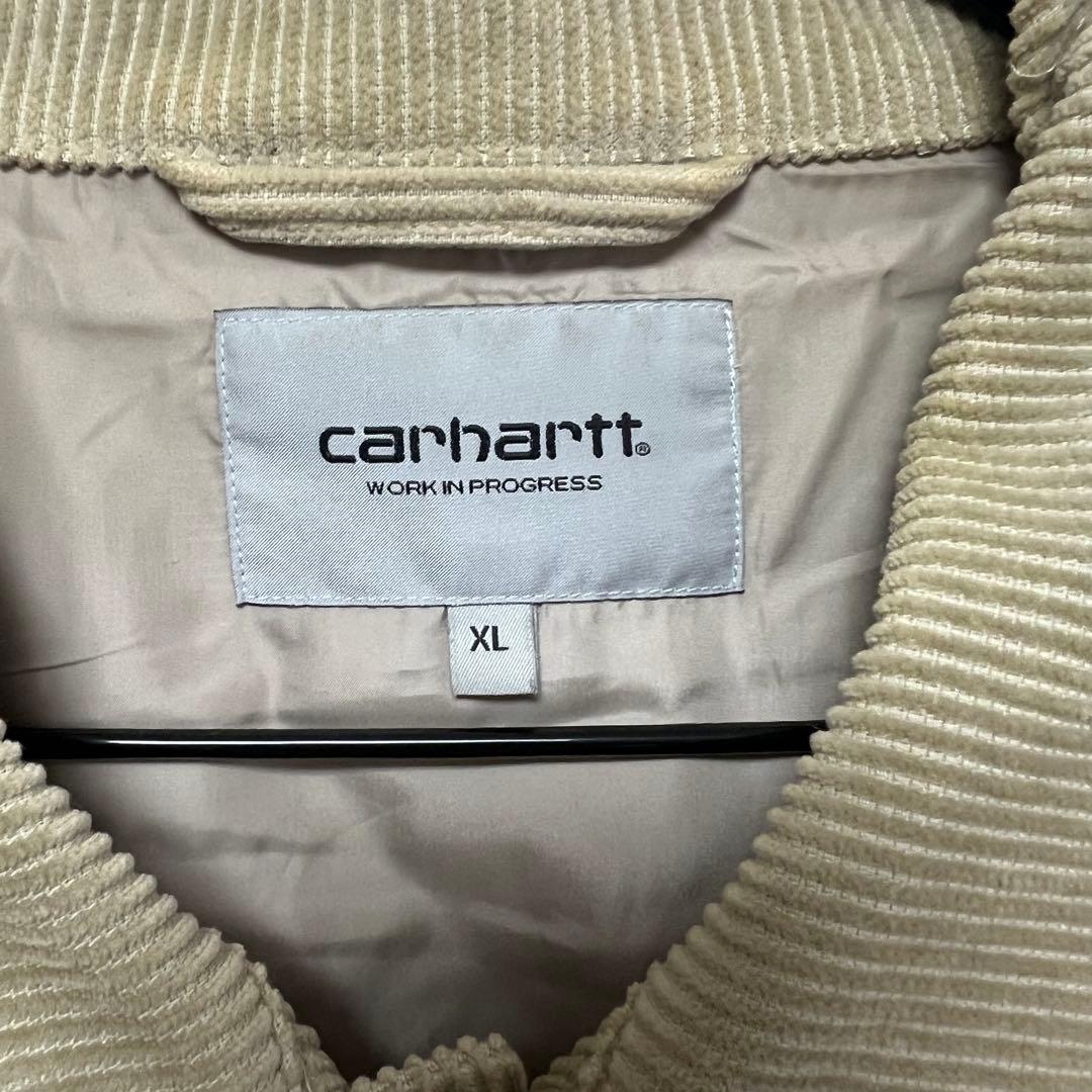 Carhartt コーデュロイコーチジャケット ベージュ XLサイズ