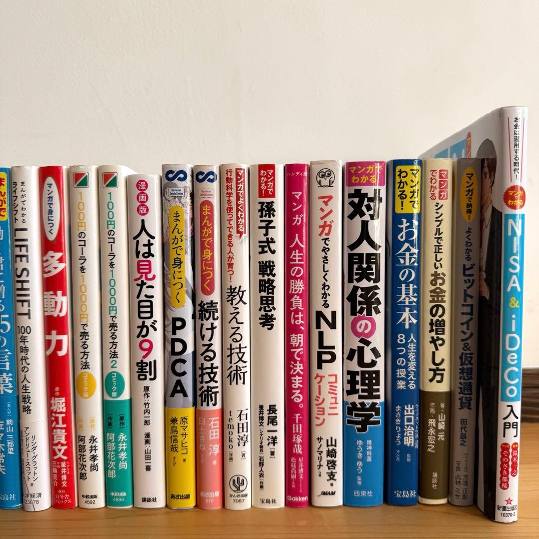 こ*し様 まんがでわかるシリーズ 等 マンガ コミック 自己啓発 ビジネス書28