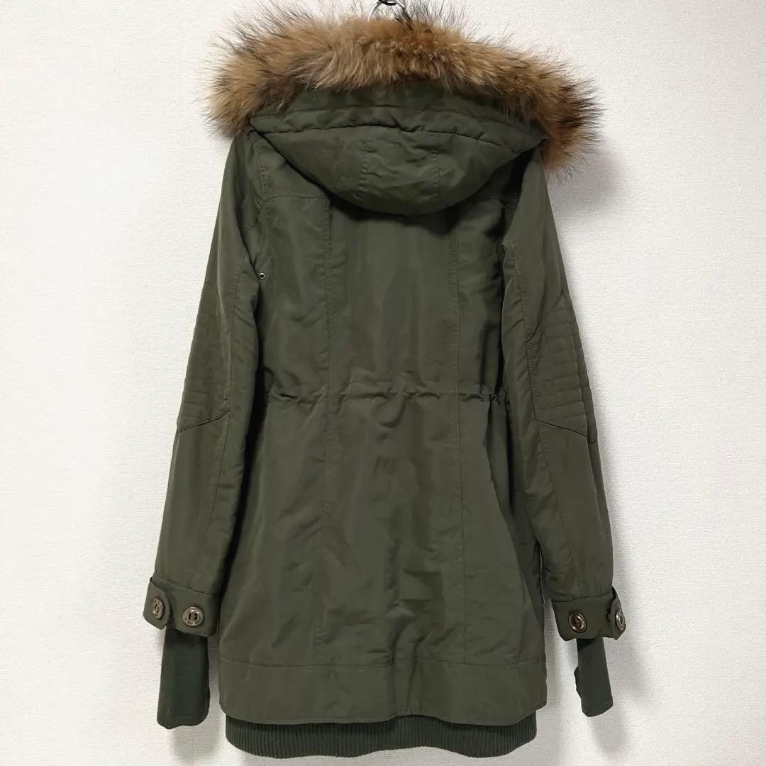 美品 SLY モッズコート y2k N3B ラクーン ファー size2 （M）