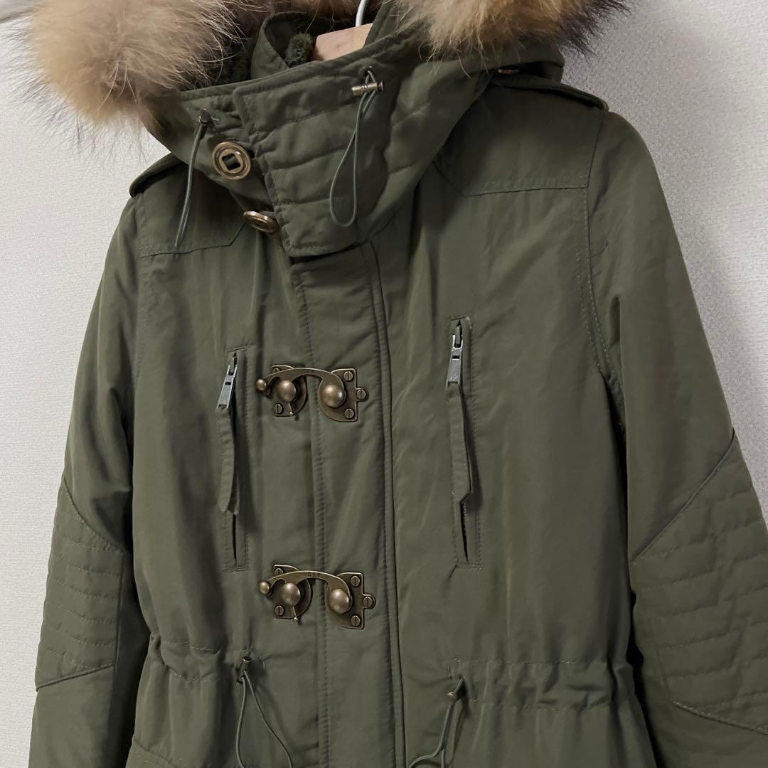 美品 SLY モッズコート y2k N3B ラクーン ファー size2 （M）