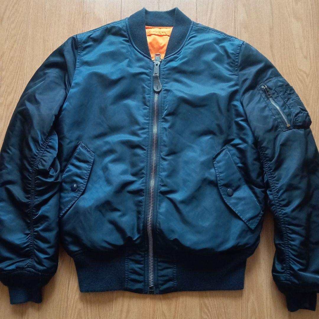 ジャケット・アウター ALPHA INDUSTRIES MA-1 navy M 20004