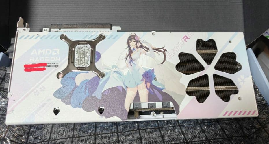 グラフィックボード・グラボ・ビデオカード YESTON Radeon RX 9070 XT Sakura OC