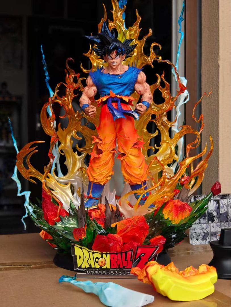 ドラゴンボール 孫悟空 ガレキ ガレージキット スタチューX③⑦⑤