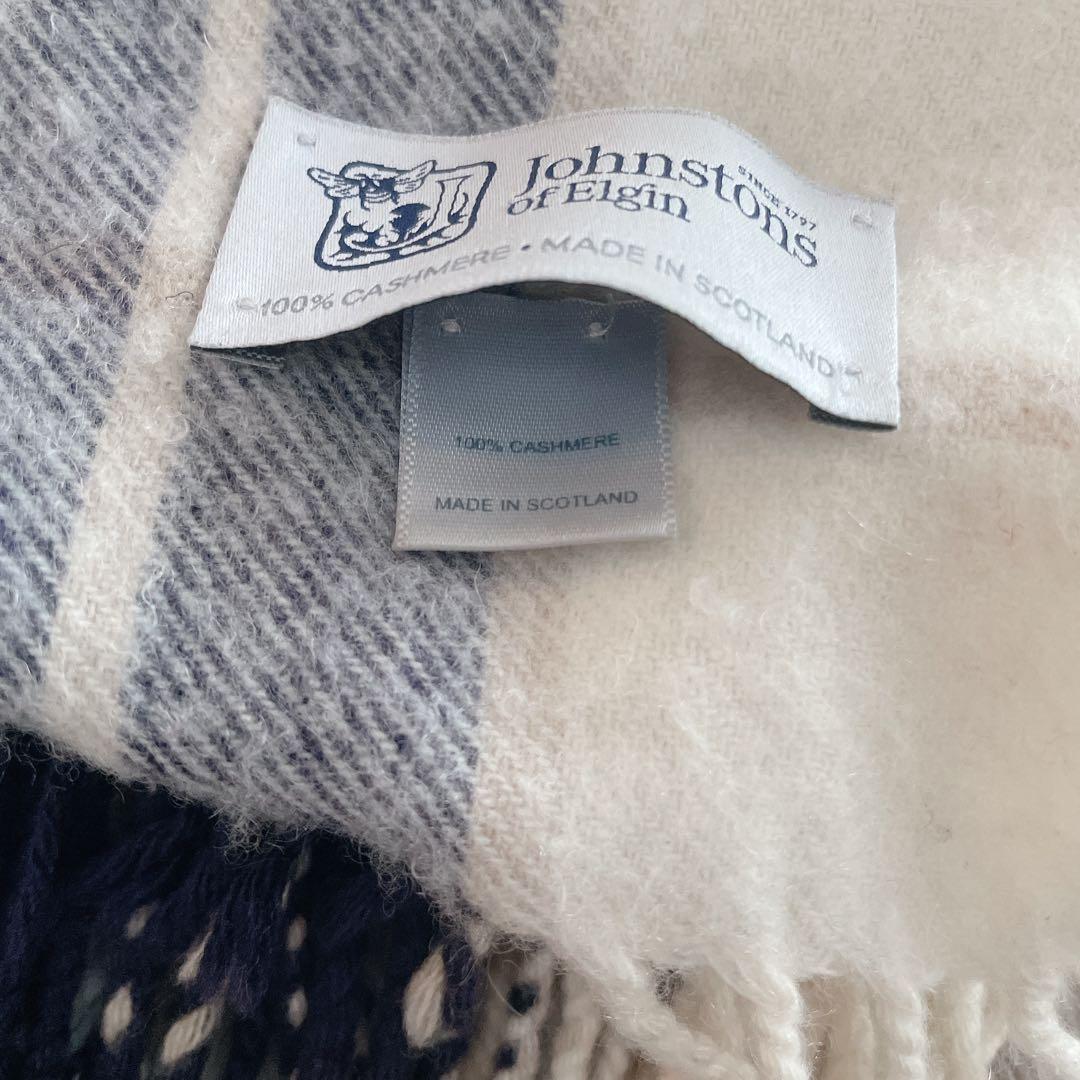 ✧Johnstons of Elgin カシミヤストール✧