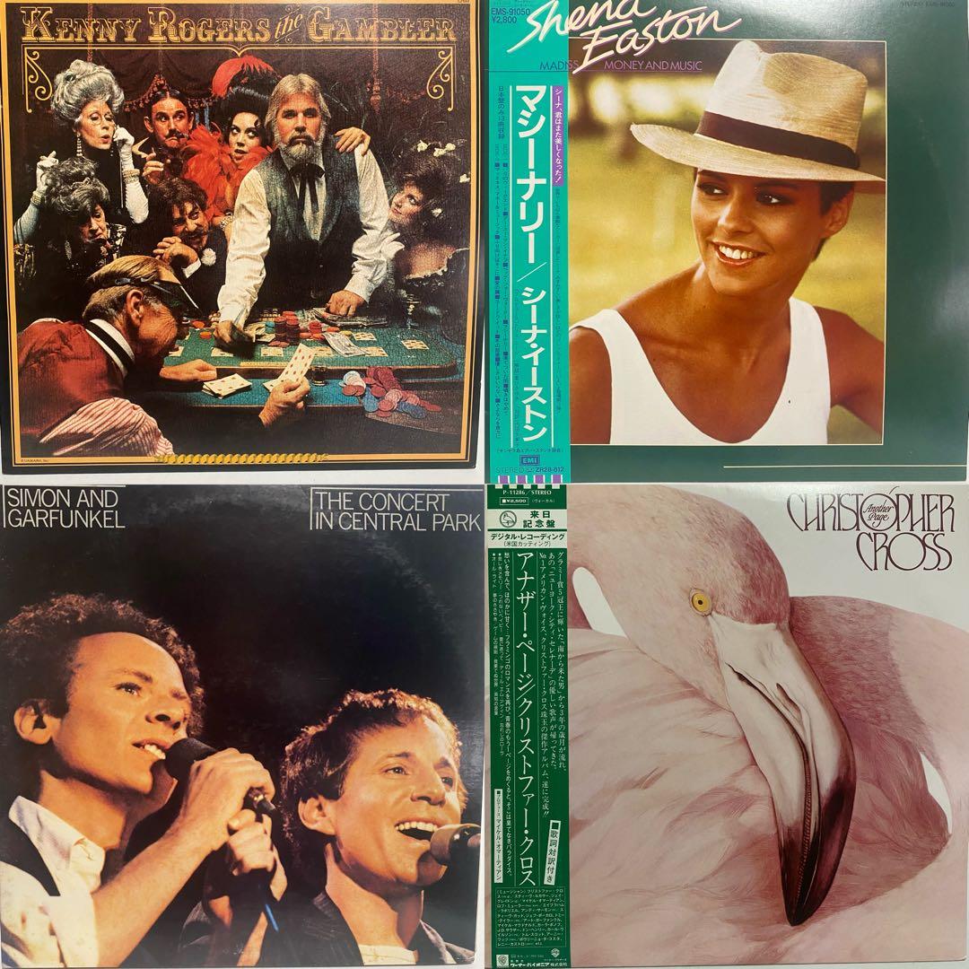 大量箱売り 洋楽 ROCK POP AOR レコード 70枚セット　まとめ売り