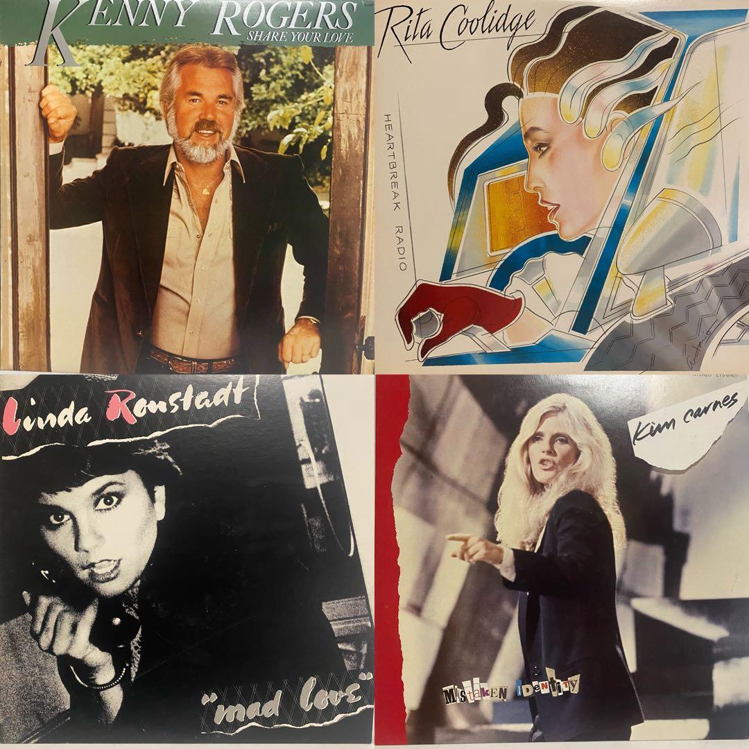 大量箱売り 洋楽 ROCK POP AOR レコード 70枚セット　まとめ売り