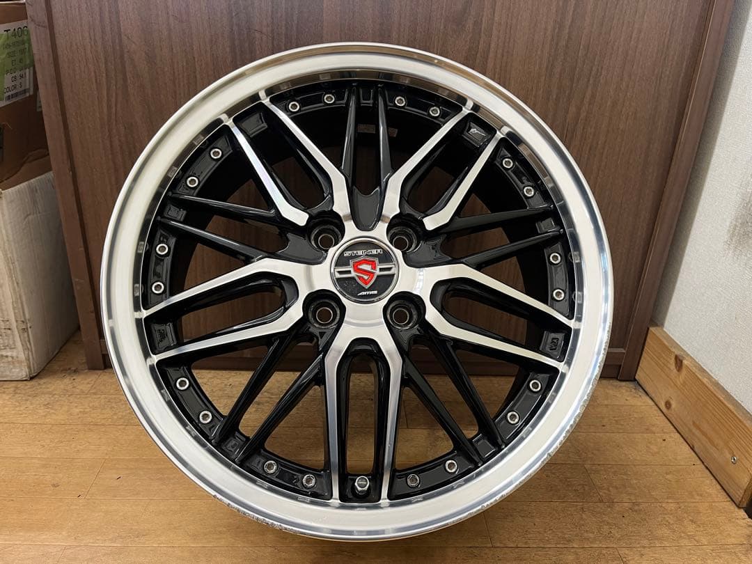【現品限り】AME シュタイナー 中古アルミホイール 16インチ 4本セット