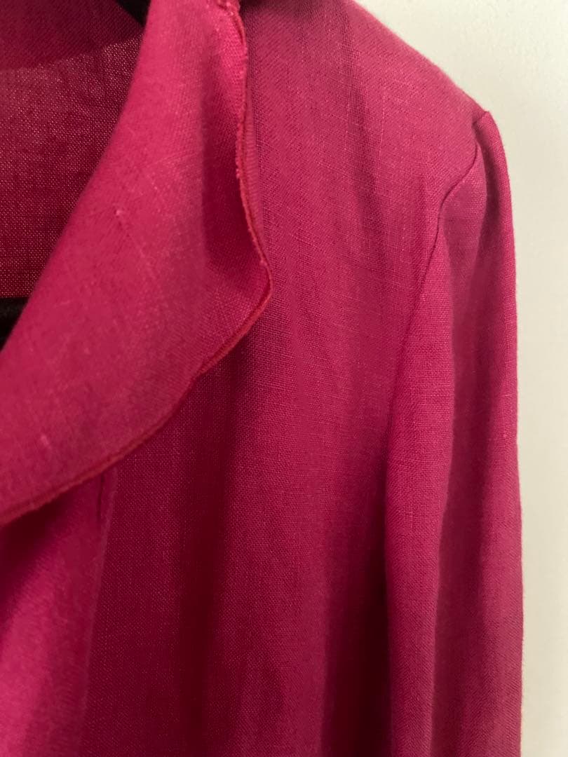 ARMANI COLLEZIONI テーラードジャケット、ピンク　L 40サイズ