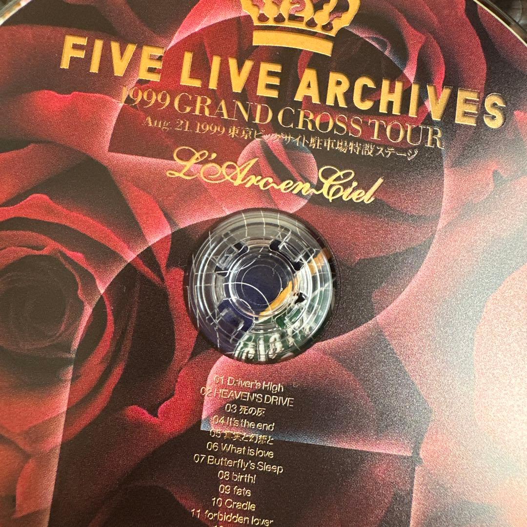 L'Arc〜en〜Ciel FIVE LIVE ARCHIVES