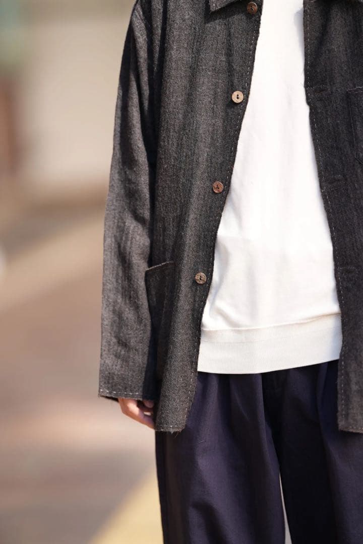 ジャケット・アウター MAATEE&SONS GUPTA WOOL W FACE COVERALL