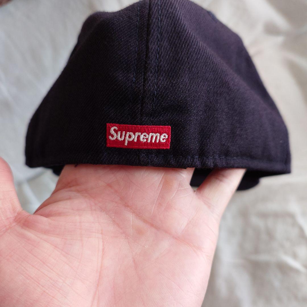 Supreme ダークネイビー ベースボールキャップ