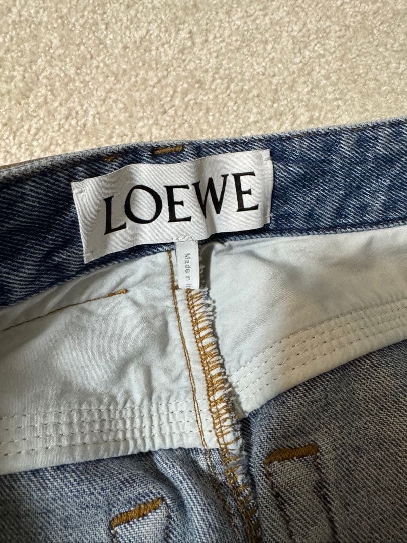 LOEWE アナグラム クロップドデニム