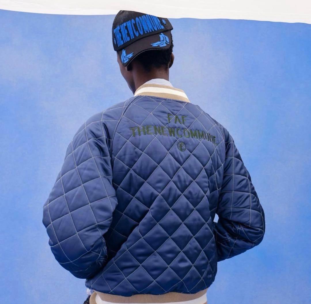 FAF THE NEW COMMUNE Mesh Trucker Capタグ付