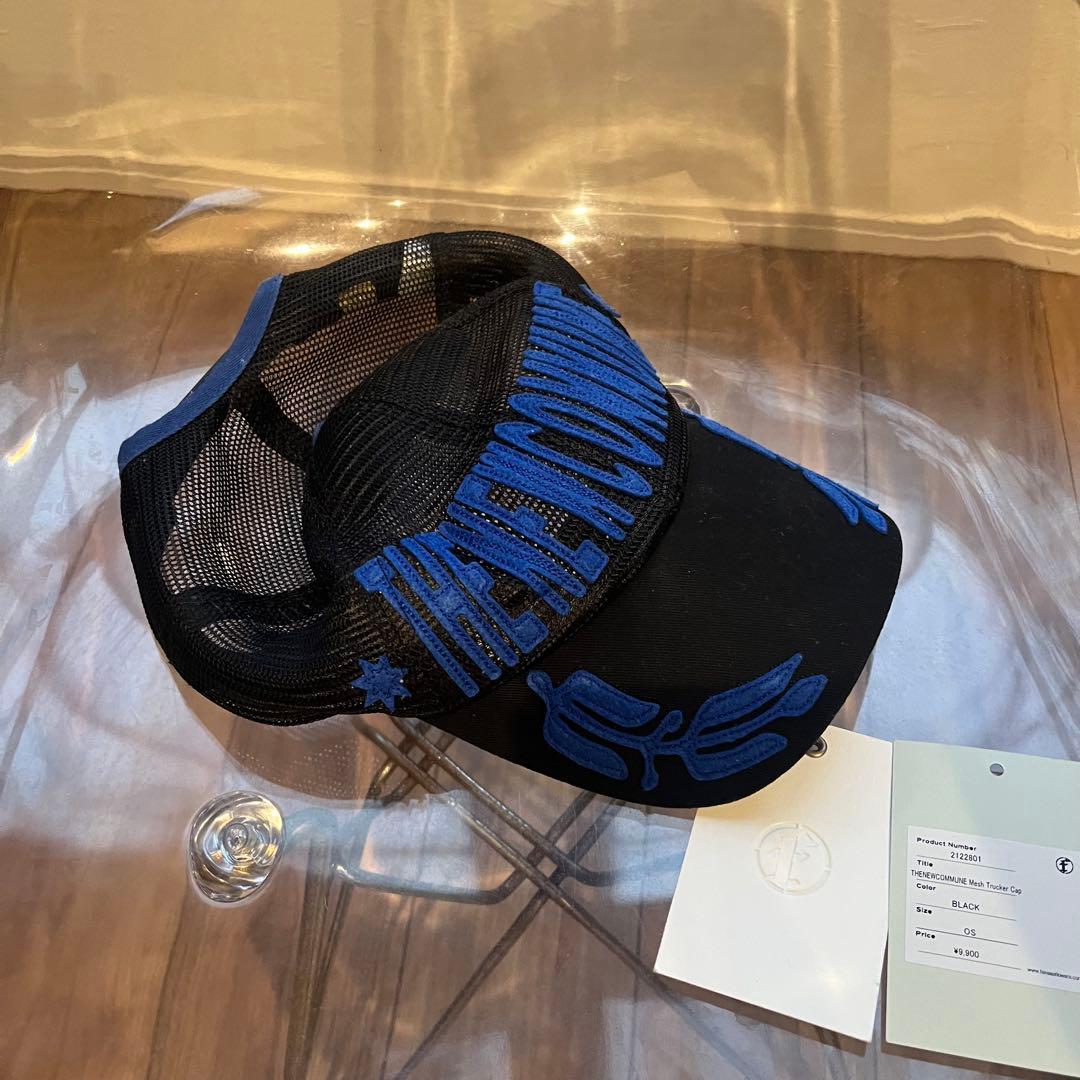 FAF THE NEW COMMUNE Mesh Trucker Capタグ付