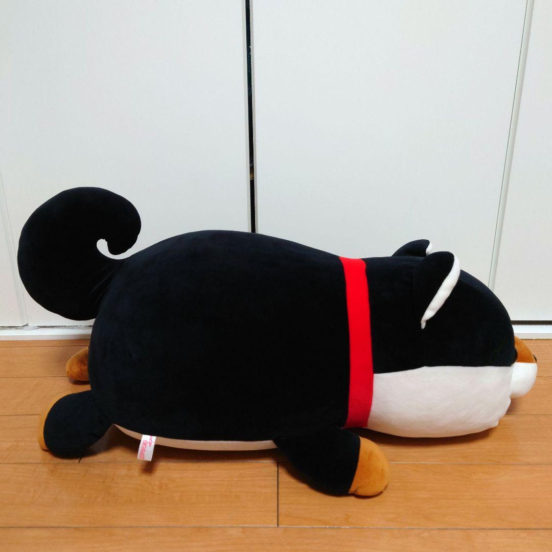 【3/16まで値下げ中！】ハッピーまめしば　特賞　特等　黒柴　特大ぬいぐるみ