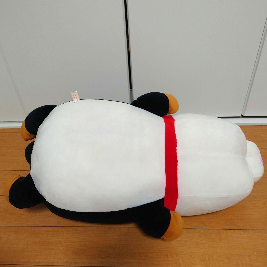 【3/16まで値下げ中！】ハッピーまめしば　特賞　特等　黒柴　特大ぬいぐるみ