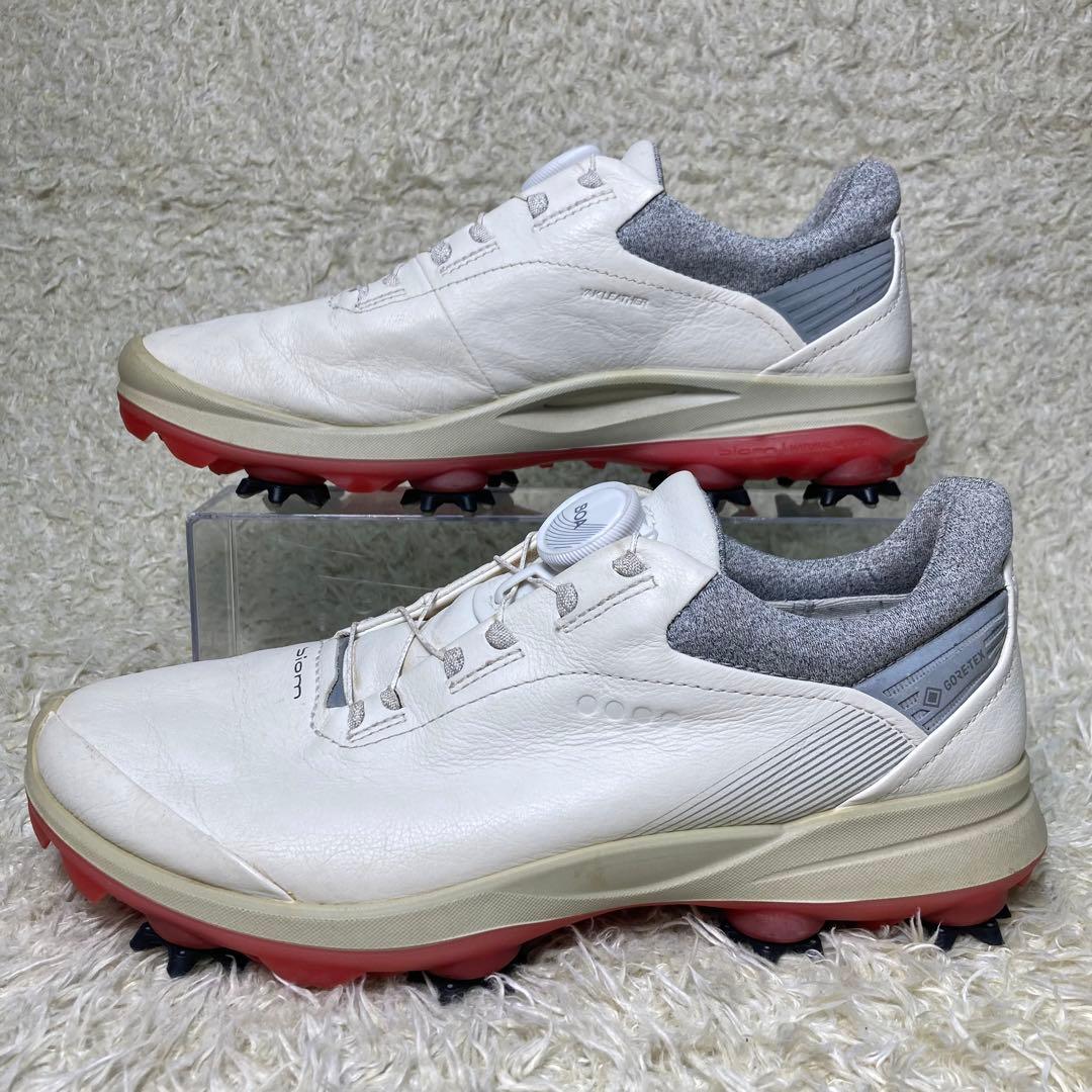 『美品』ECCO GOLF バイオム G3 ゴアテックス BOA ゴルフシューズ