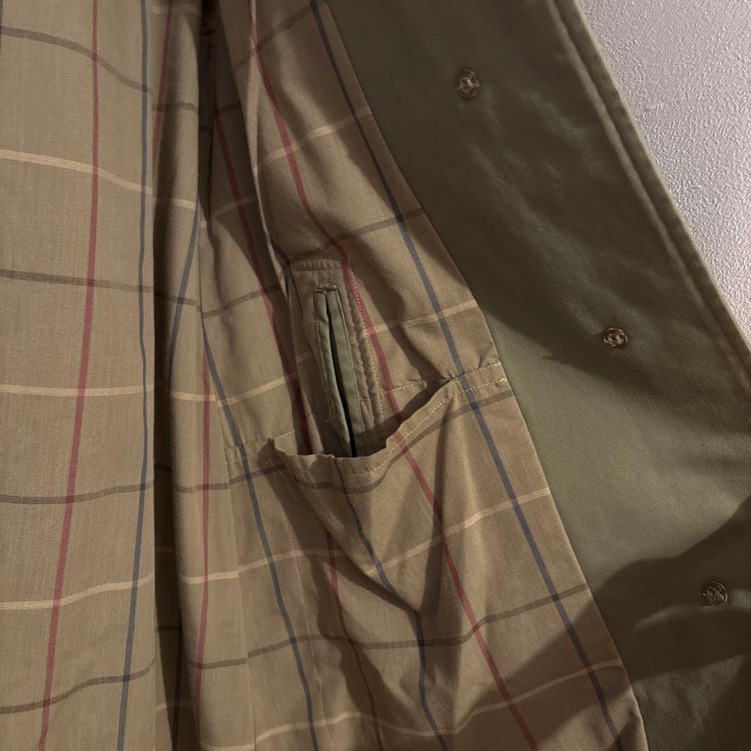 バーバリー　トレンチコート　カーキ　Burberry
