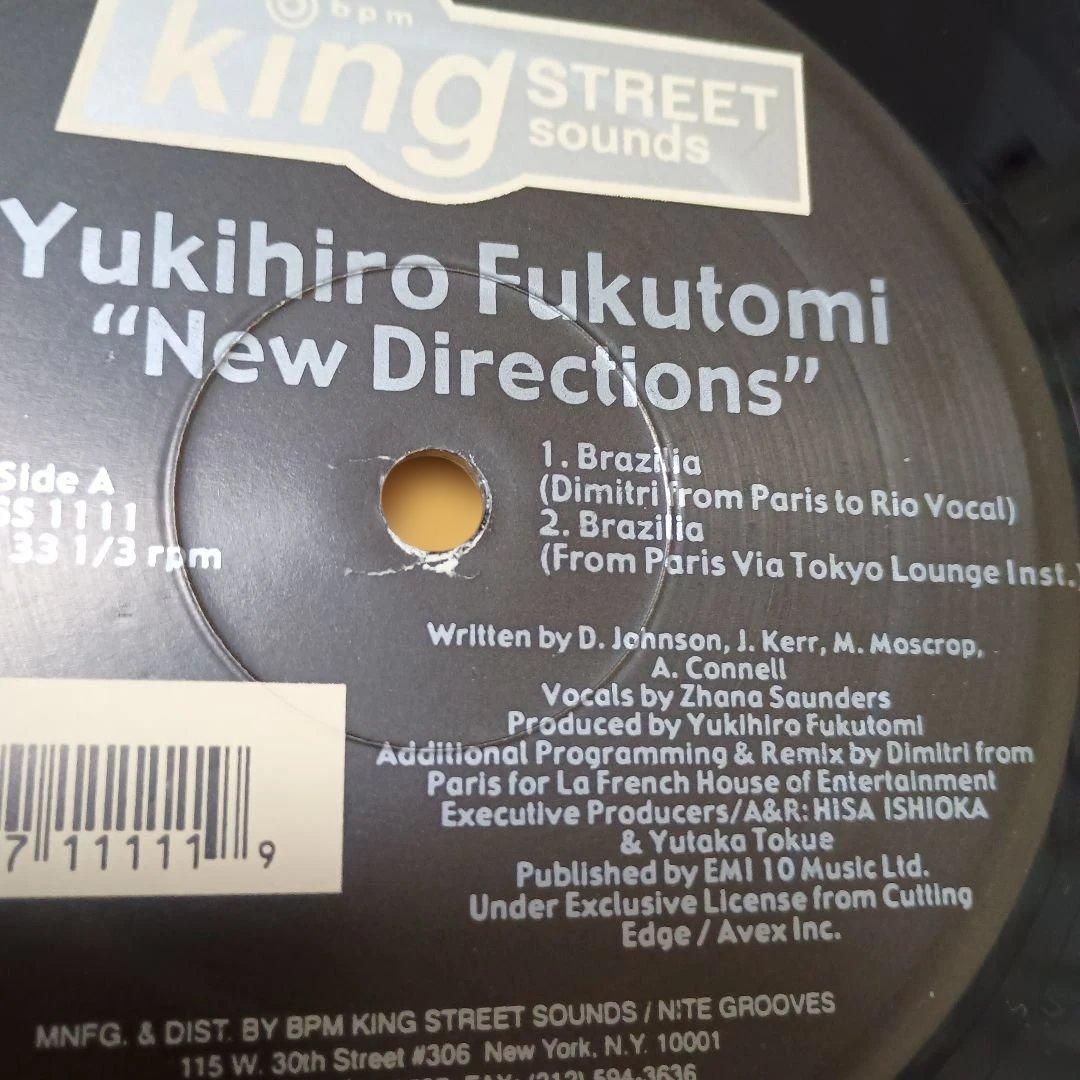 レコード　福富幸宏　Yukihiro Fukutomi 　ディミトリ　Remix