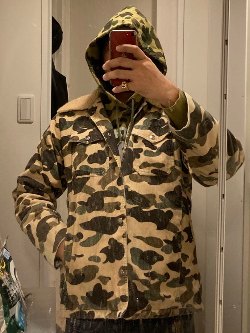 【初期作】 BAPE 1ST CAMO CORDUROY JACKET NIGO