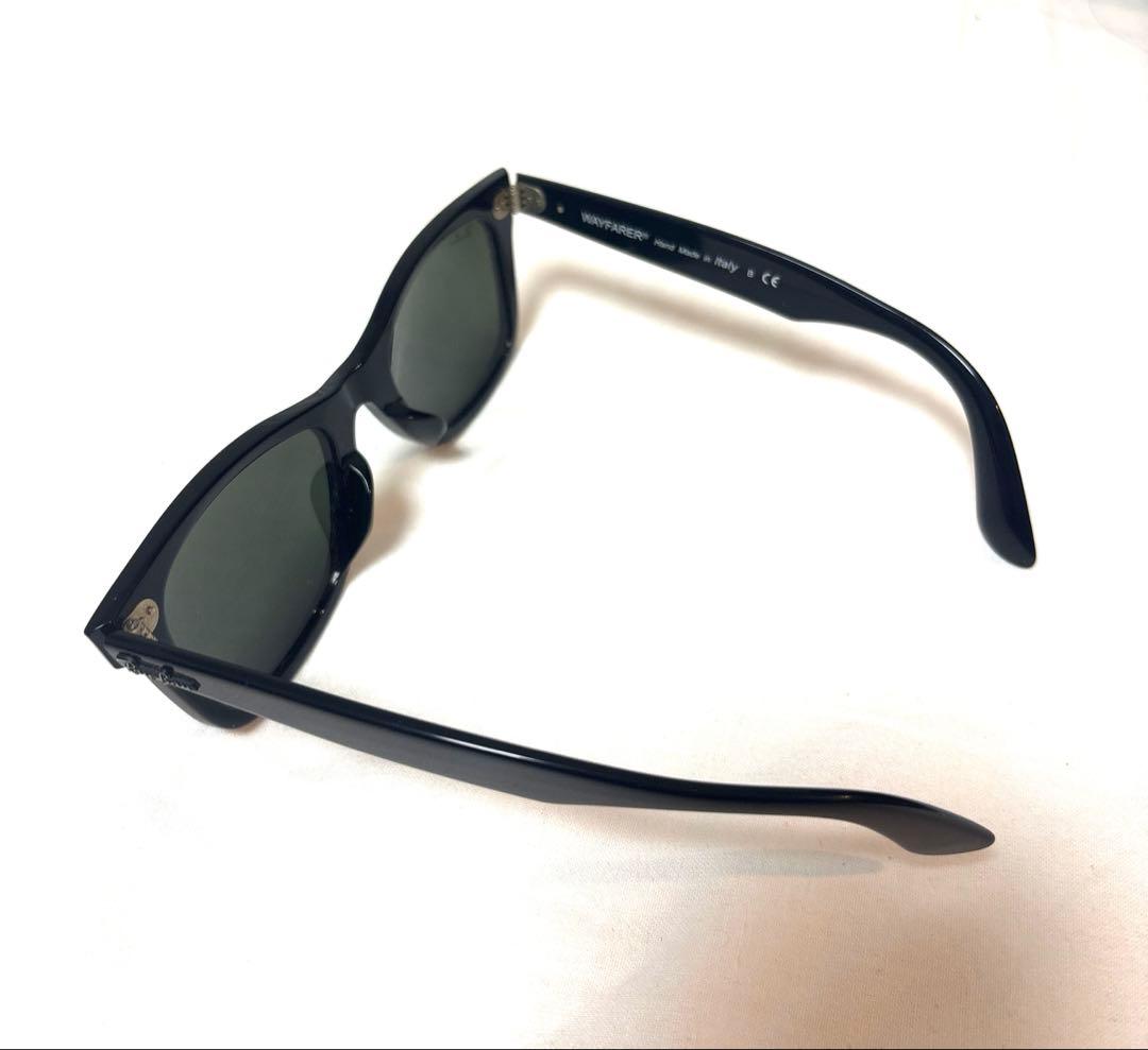 Ray-Ban Wayfarer ブラックサングラス【美品】