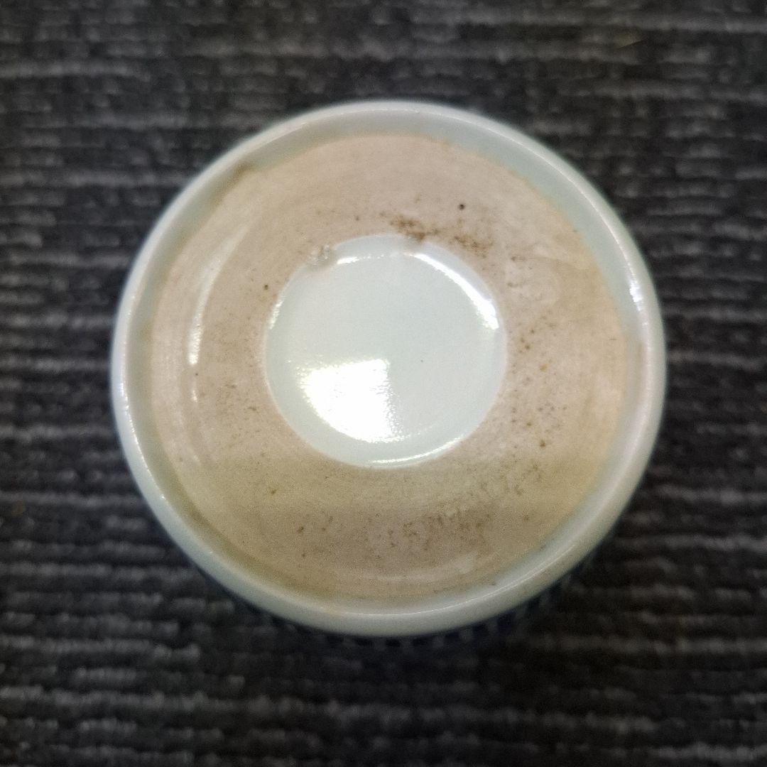 伊万里焼花唐草蕎麦猪口大振り
