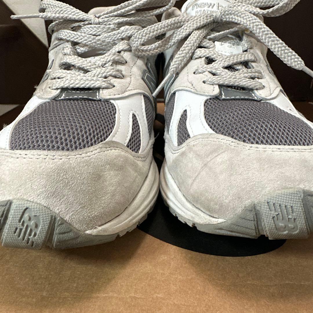 靴 New Balance 991 v2 \"Light Gray\" U991LG2