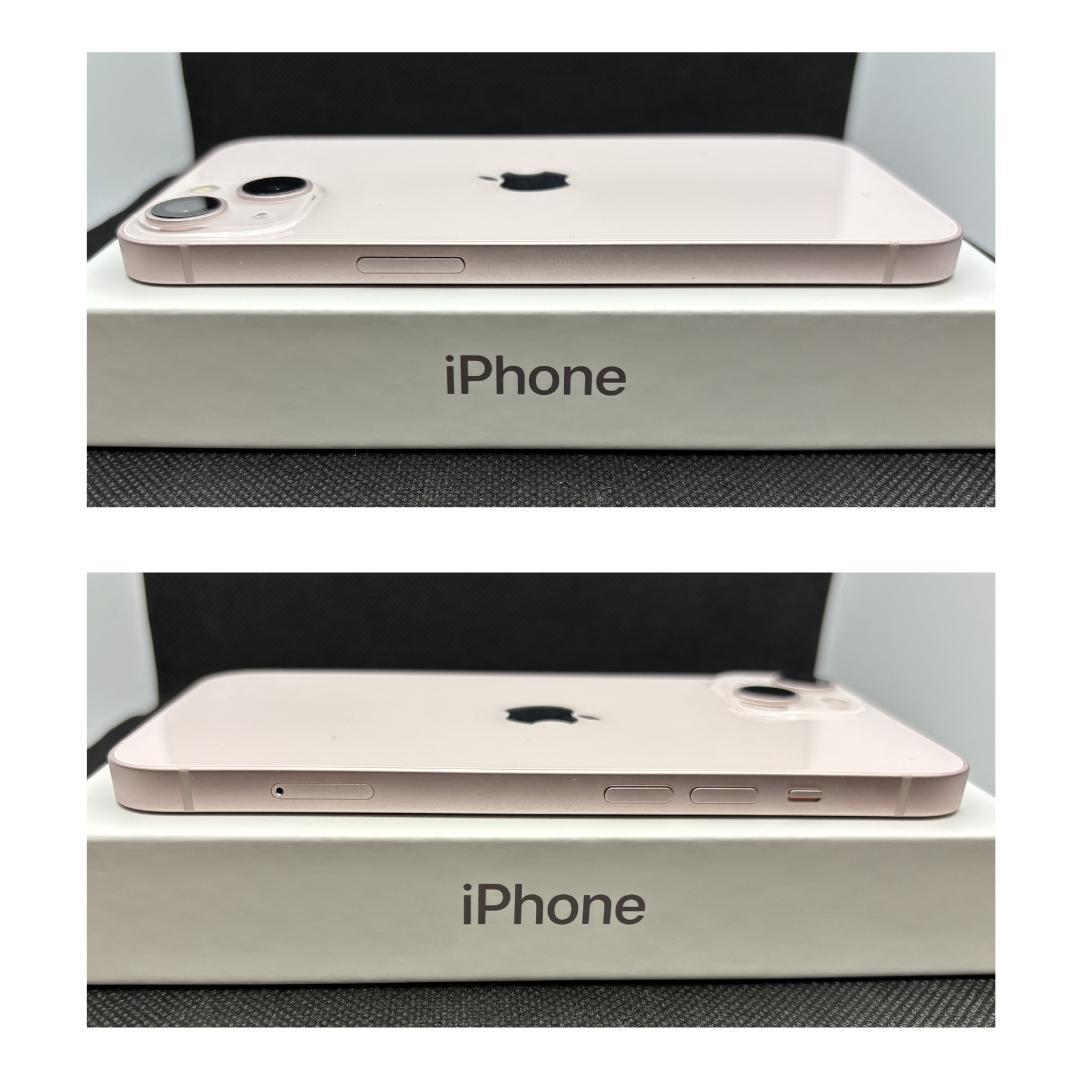 【美品】iPhone 13 ピンク 128GB SIMフリー 新品バッテリー