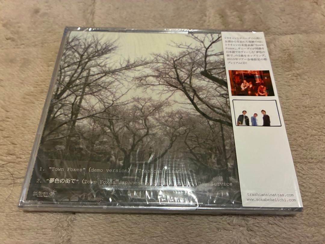 TOWN FOXES ep TrashcanSinatras サニーデイサービス