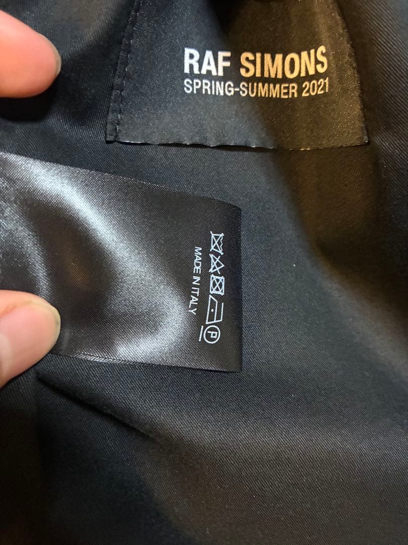 RAFSIMONS 2021ss テーラードJKT ビックシルエット