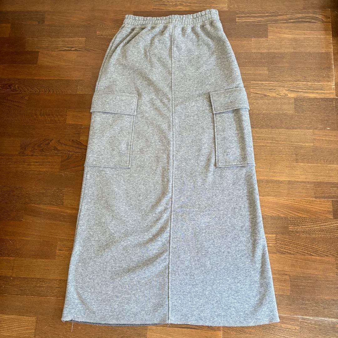 AP STUDIO warm sweat cargo skirt 34サイズ