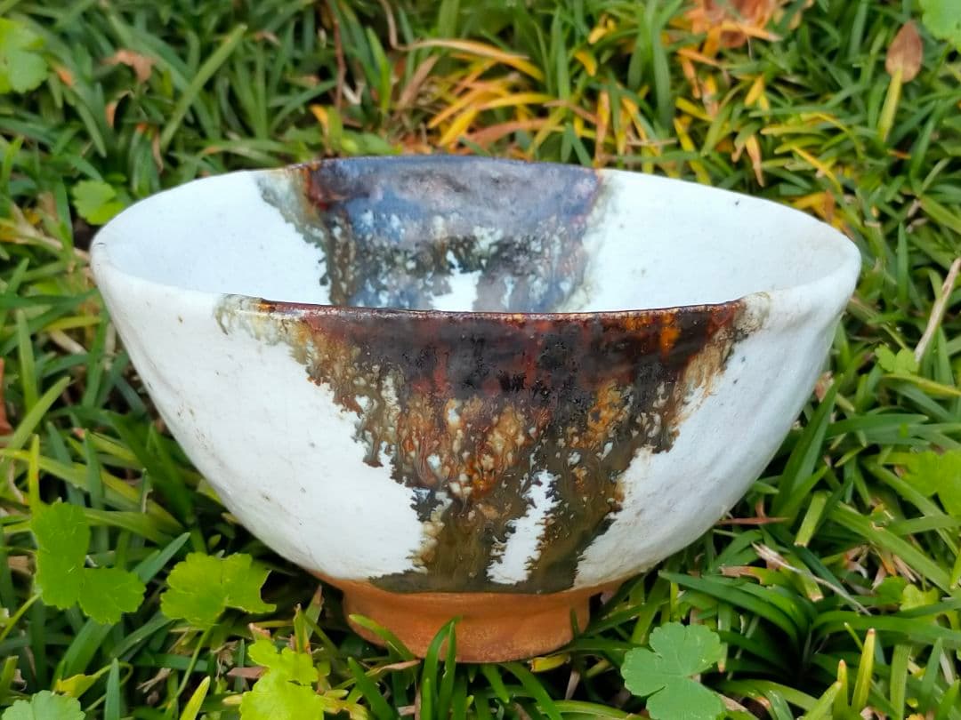 ♥美濃焼　茶碗　無銘　骨董品