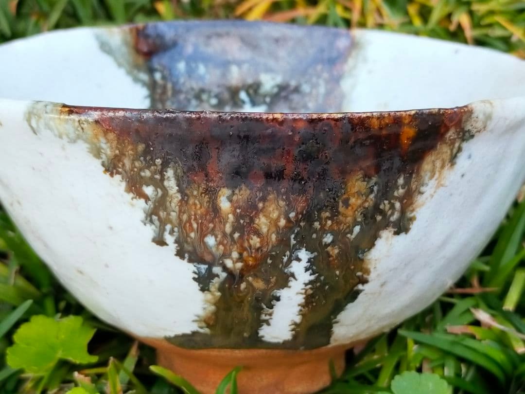 ♥美濃焼　茶碗　無銘　骨董品