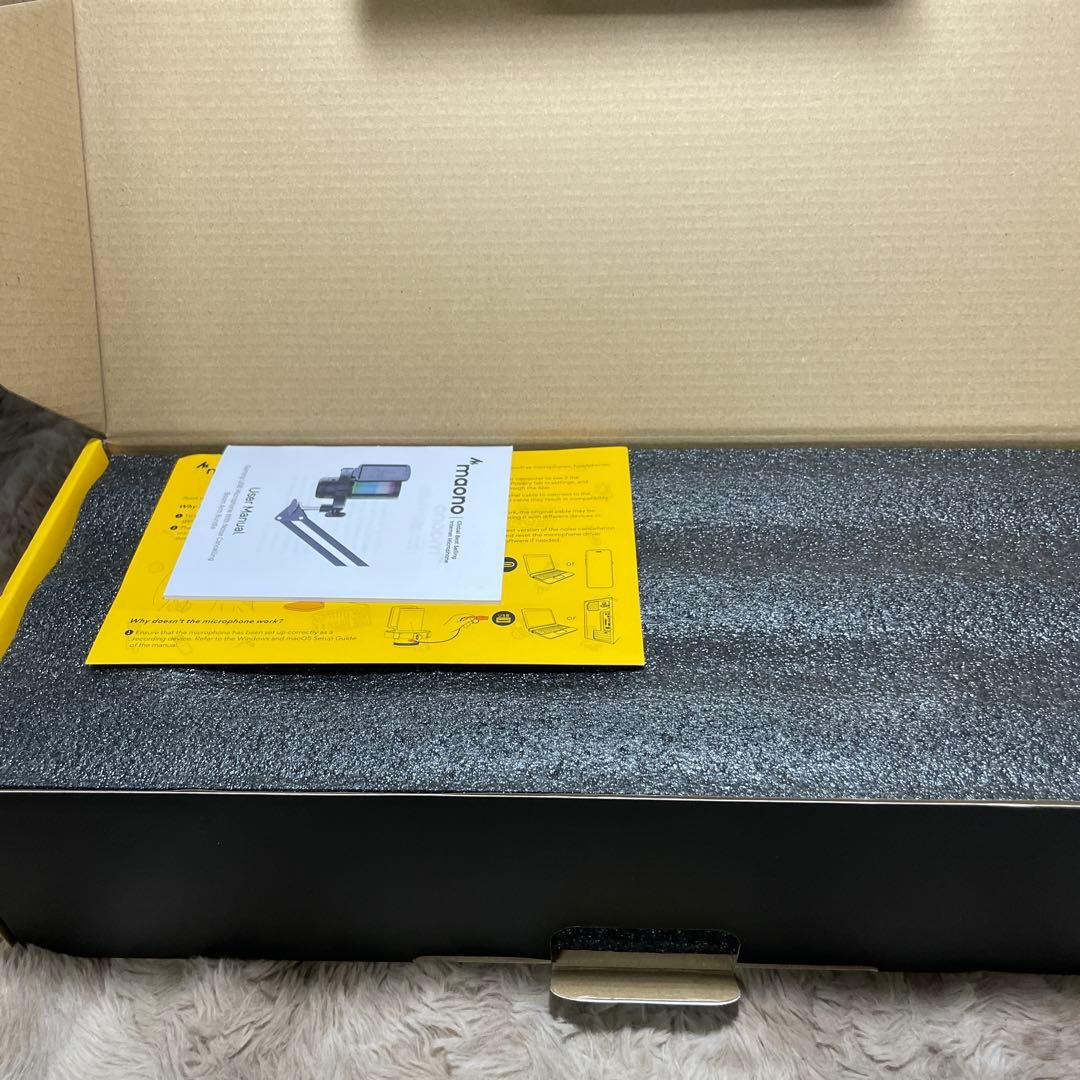 MAONO USB コンデンサーマイク ゲーミングマイク PC マイクセット