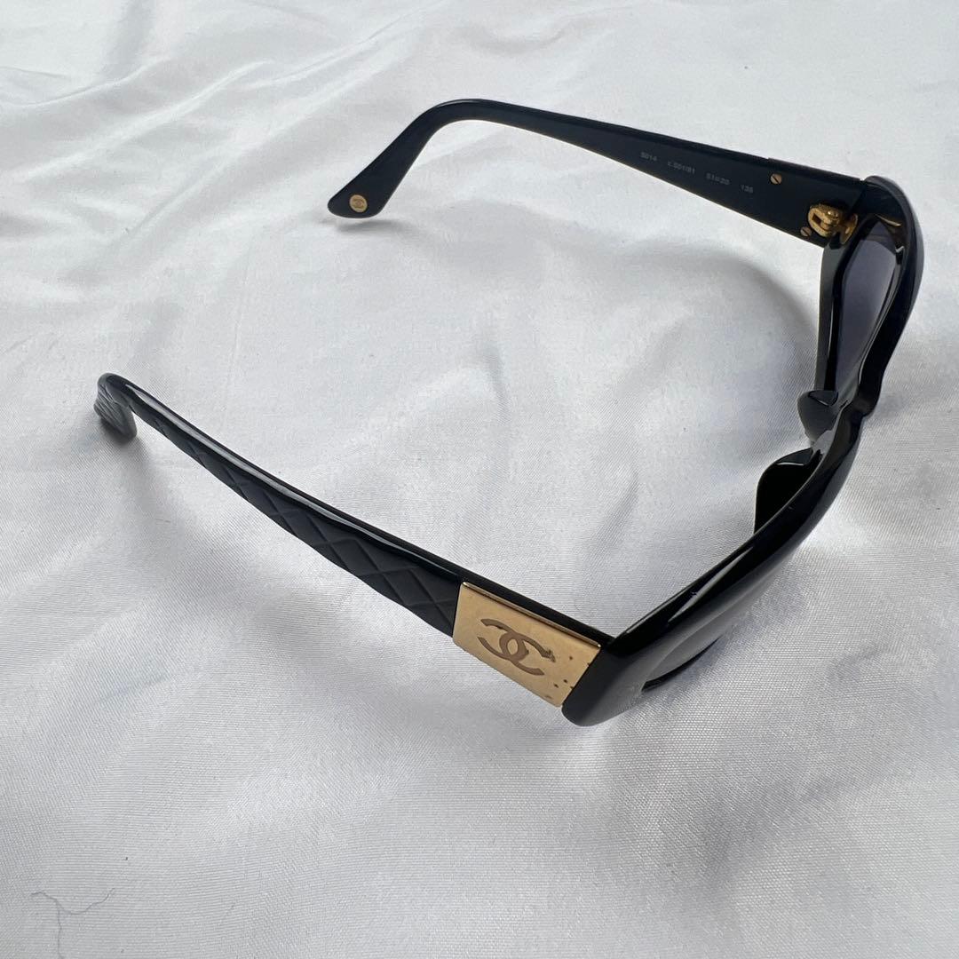 CHANEL シャネル　ココマーク　マトラッセ　サングラス 5014　度なし