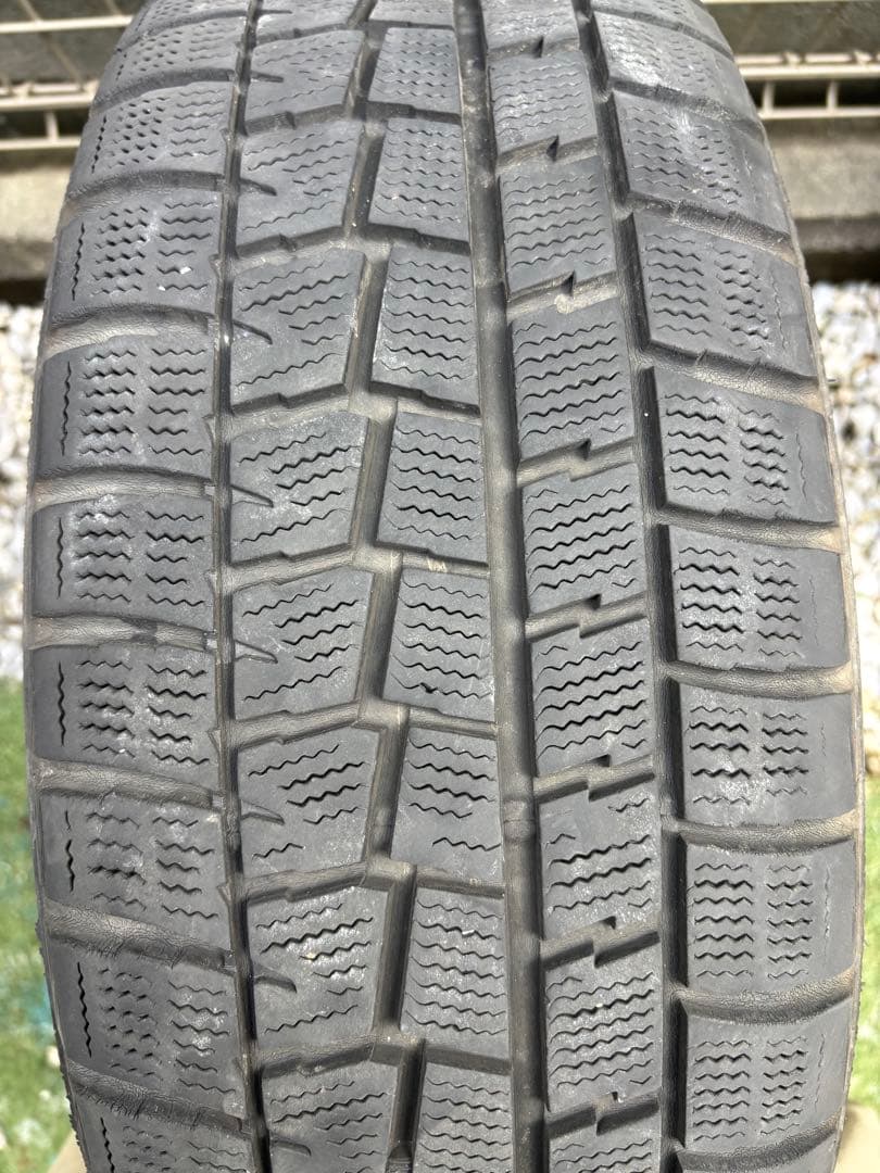 215/55R17 スタッドレスタイヤホイールセット ヒビ有