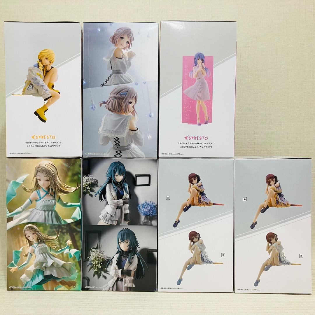 アイドルマスターシリーズ　ESPRESTO　プライズフィギュア　7点セット