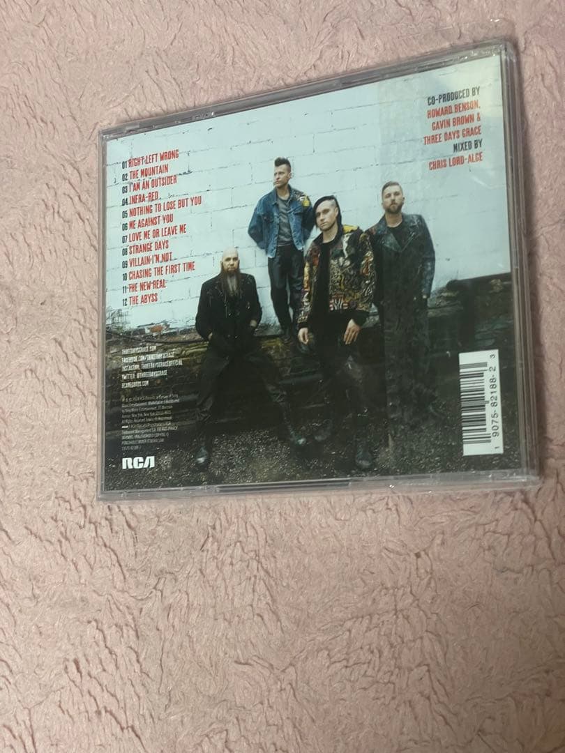 洋楽 Three Days Grace Outsider cd