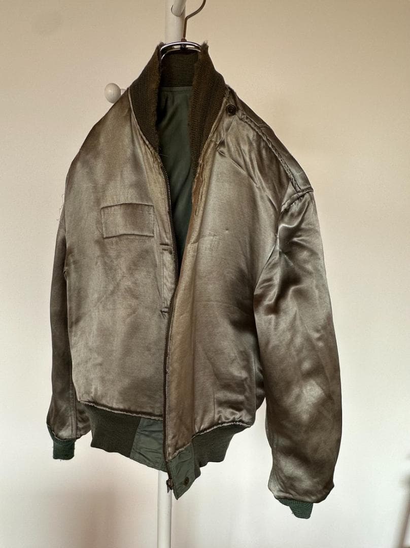 USAF実物L-2Bフライトジャケット1950s〜60s IDEALジッパー