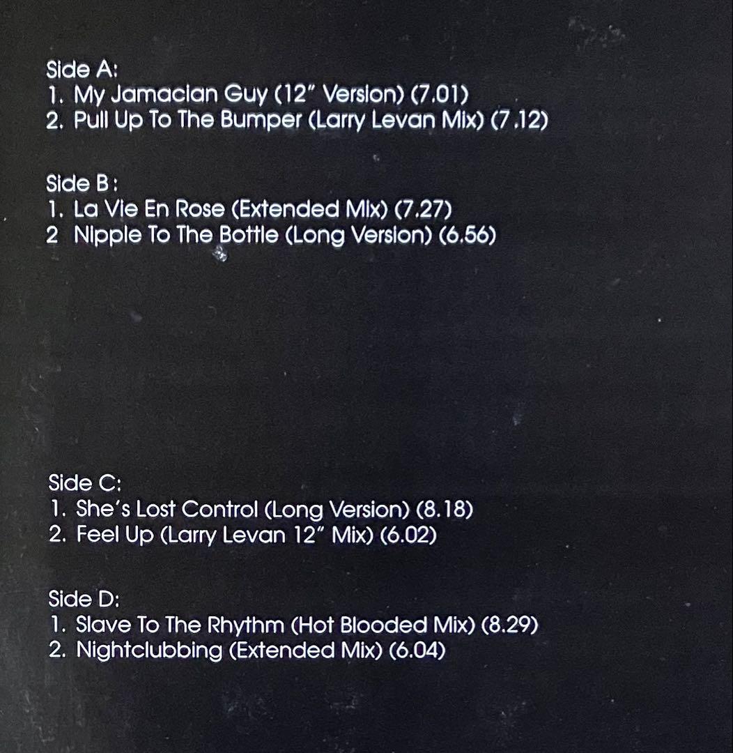 2 × 12 inch Grace Jones / Rare 12\" Mixes