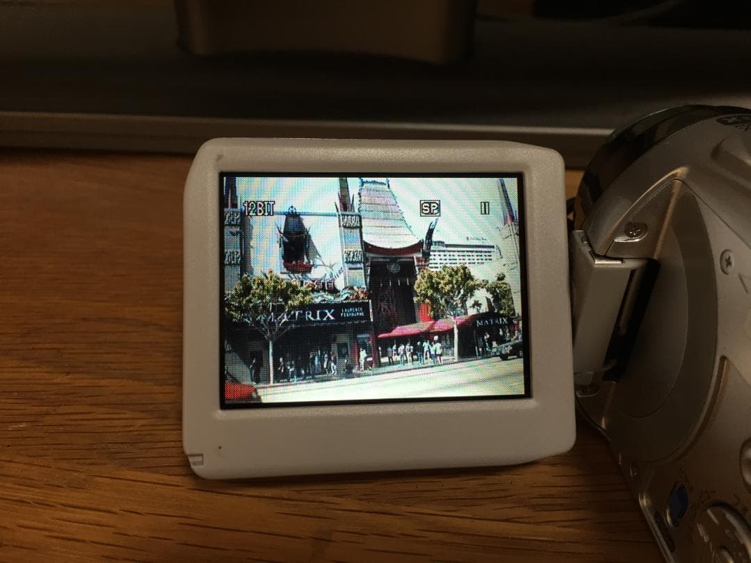 撮影再生ダビングOK　VICTOR　GR-DF590　付属品有　液晶綺麗