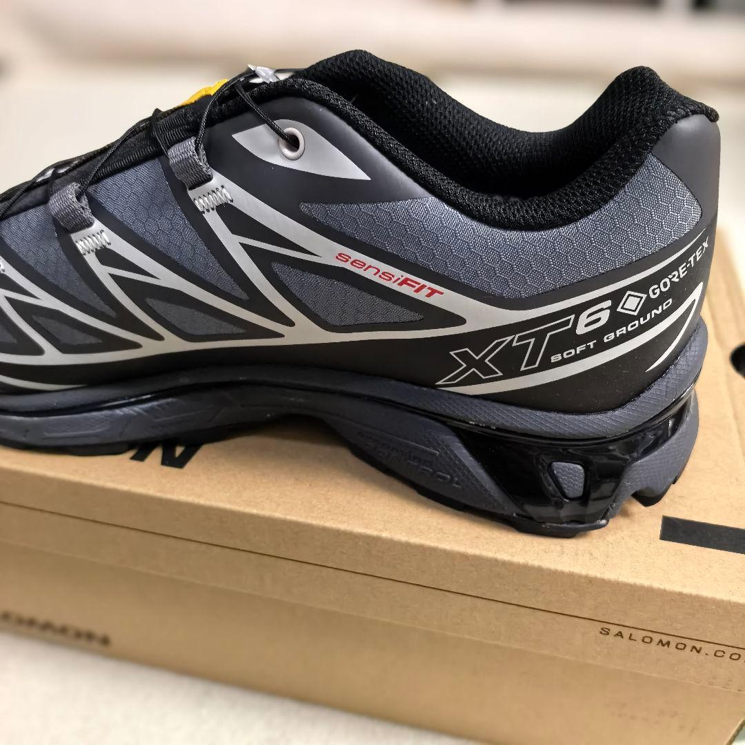 XT6 GORE-TEXランニングシューズメンズスニーカーグレー26.5