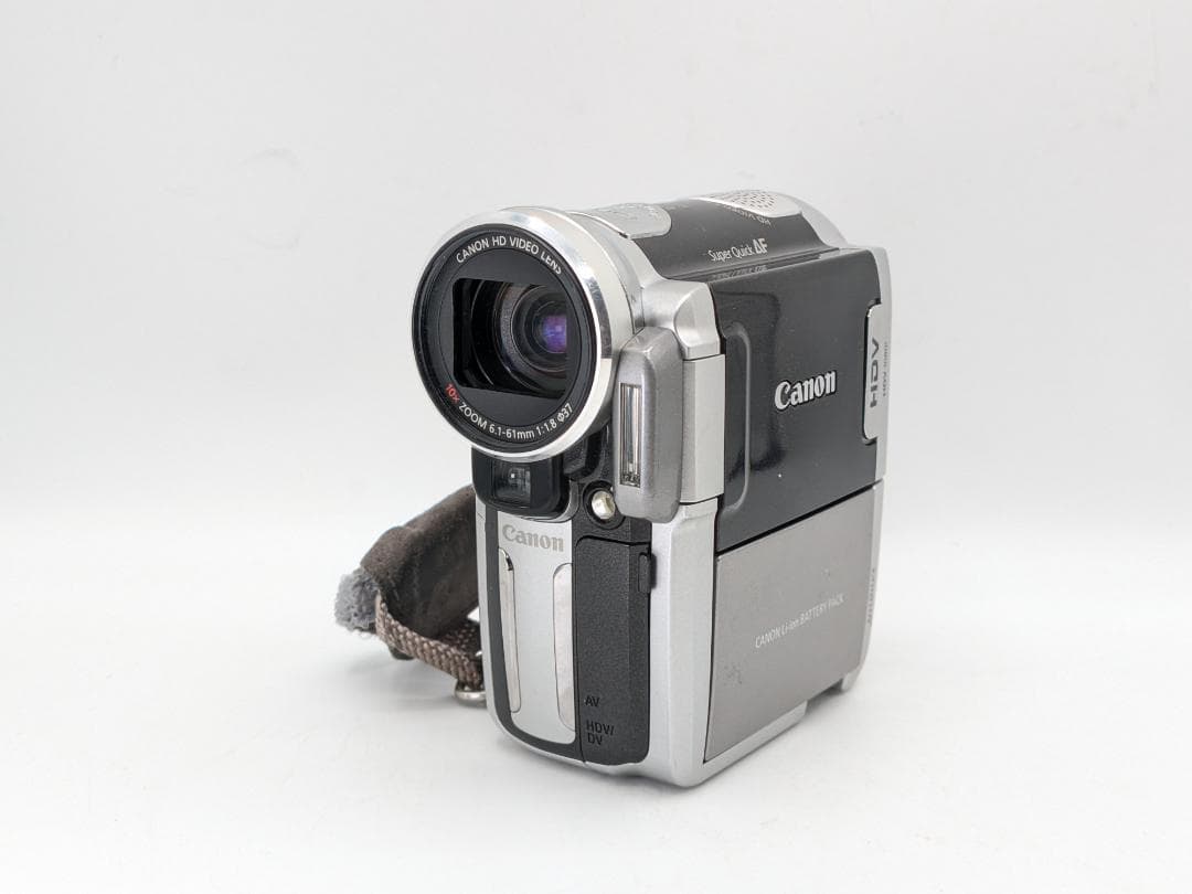 【きれいに録再可・美品】Canon MiniDVカメラ IVIS HV10