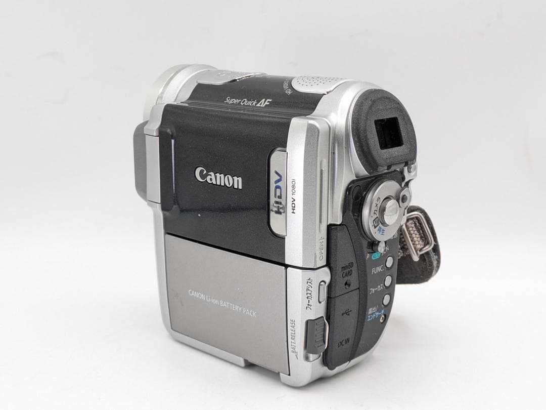 【きれいに録再可・美品】Canon MiniDVカメラ IVIS HV10