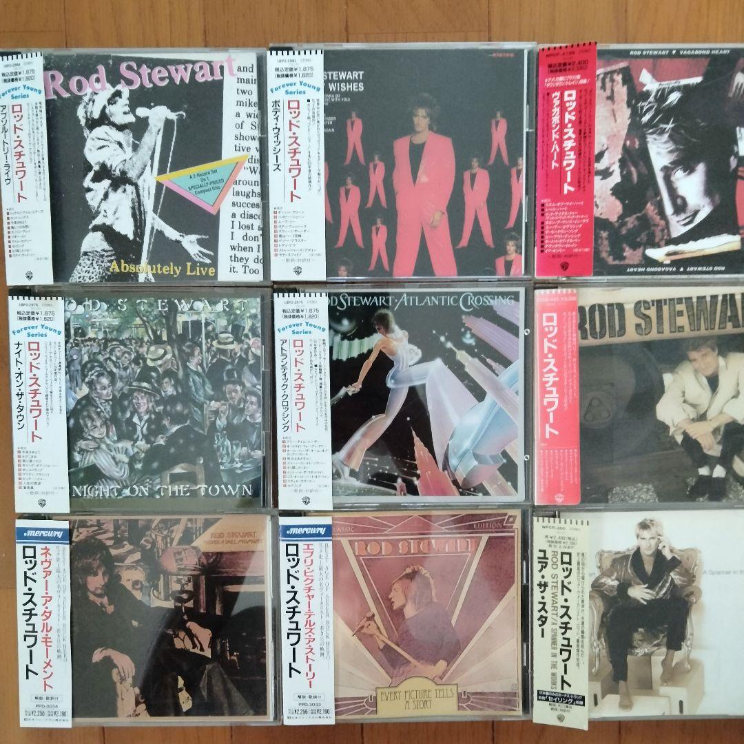 ROD STEWARTロッドスチュワート ALBUMアルバム　12枚まとめ売り