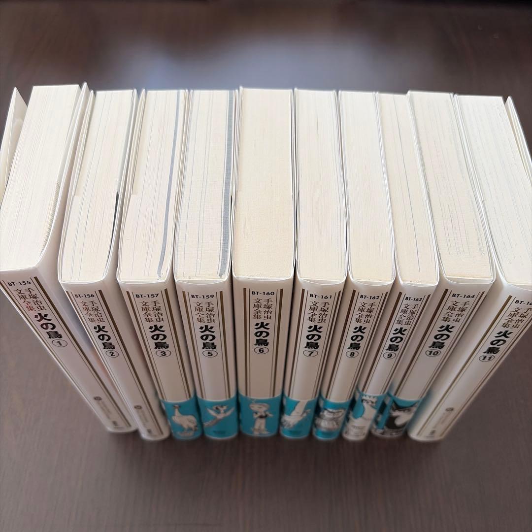 【ぷひゅれさん専用】手塚治虫 文庫全集 火の鳥 全10冊（4巻欠品・状態良好）
