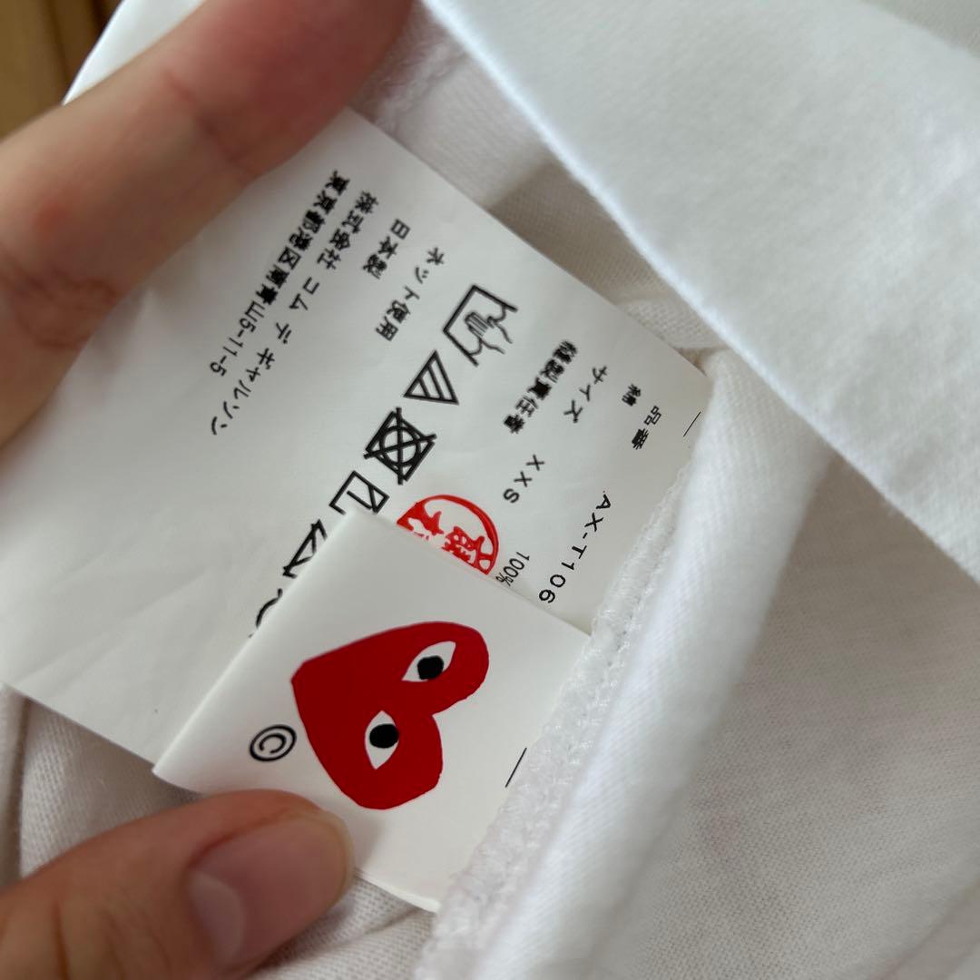 PLAY COMME des GARÇONS ハートTシャツ コムデギャルソン