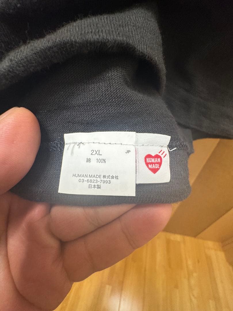 完売商品　最安値　HUMAN MADE ハートロゴ Tシャツ
