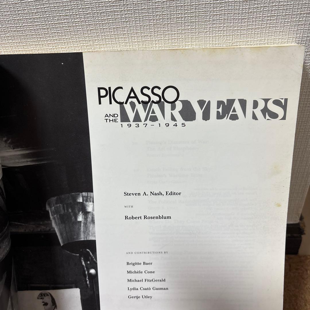 【ピカソ画集】PICSSSO AND THE WAR YEARS