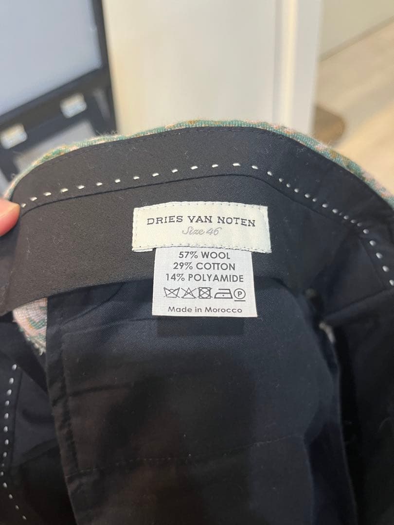 DRIES VAN NOTEN ジャガード　スーツ　セットアップ　ジャケット